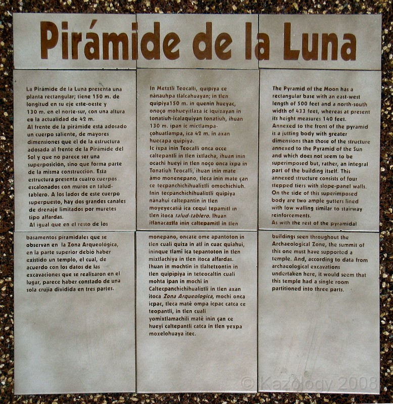 Mexico Pyramids - Mexico City 2009 0815.jpg - A trip to the Teotihuacan area of Mexico to visit the pyramids. A vast complex and a great climb to the top. This was followed by lunch in a cave, then a visit to the historical center of Mexico City. March 2009.